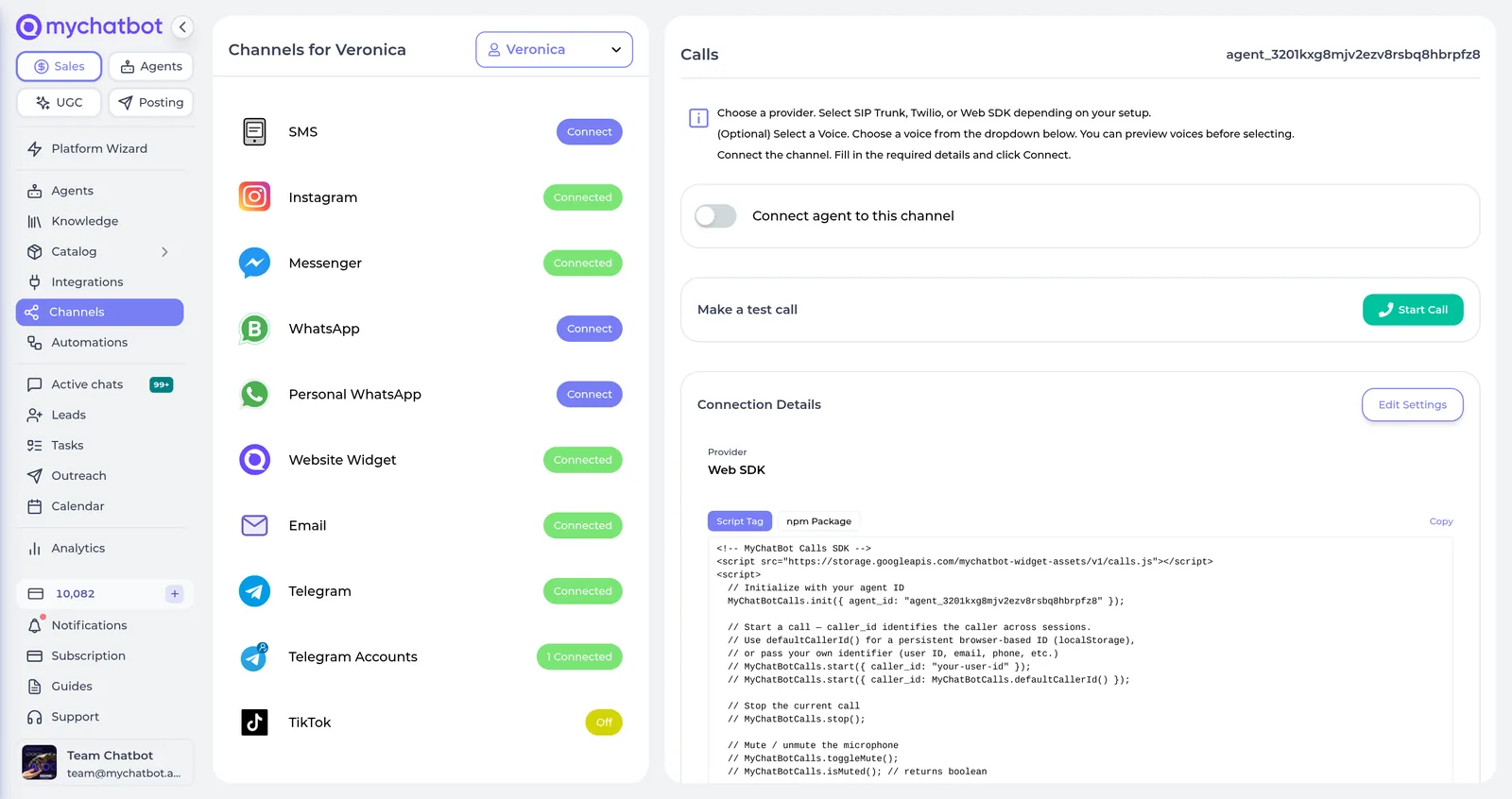 Every channel your customers already use